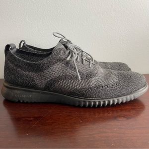 Cole Haan Grand knit Oxford shoes